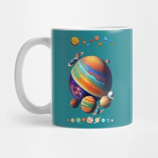 Planets Colour Mug